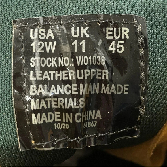 New WOLVERINE MEN'S FLOORHAND WATERPROOF 6" WORK BOOT size 12W in Wheat - Picture 3 of 14